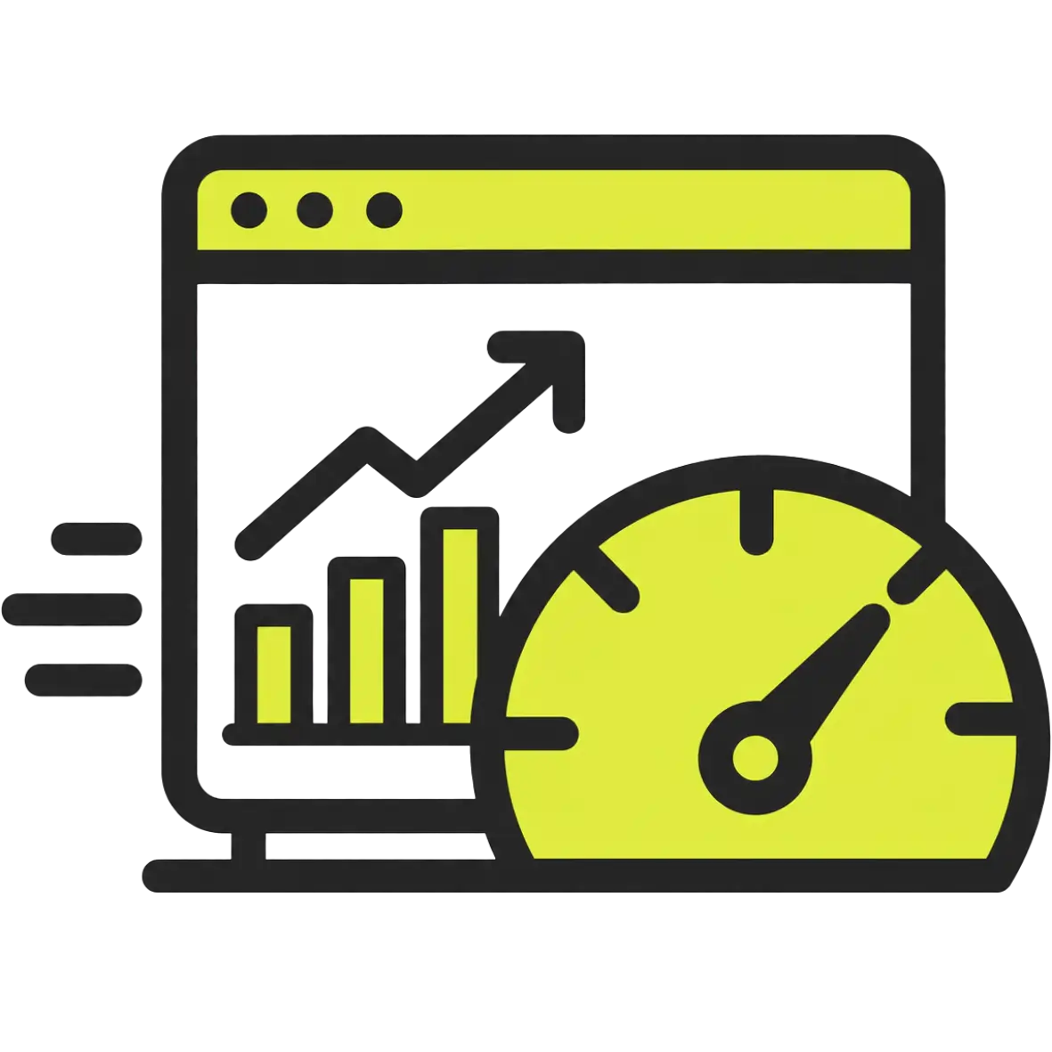 Ícone carregamento rápido — landing pages velozes para brasileiros nos EUA