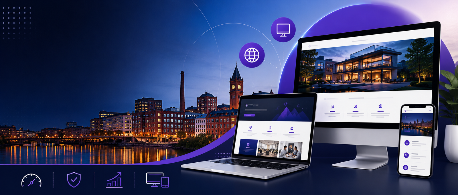 Landing Page e Site Completo em Lowell MA