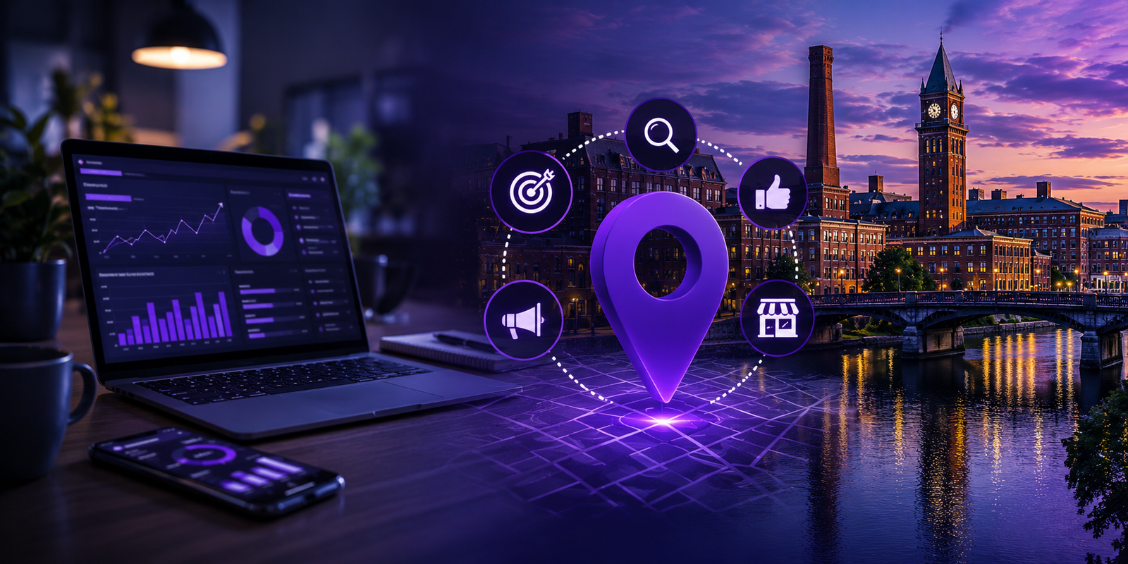 Marketing Digital para Negócios Locais em Lowell, MA
